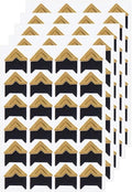 360 Count Self-Adhesive Acid Free Photo Corners for Scrapbooks Memory Books (Gold)