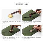 12 Pieces Sealing Wax Sticks with Wicks for Letter Seal Wax Stamp,Wedding Invitations, Packaging Decoration,Christmas Gift Ideas (Color A)