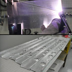 6061 T651 Aluminum Sheet Metal 8" x 12" x 1/16"(0.06”) Thin Aluminum Plate Flat Stock Covered with Protective Film 1.5MM Heat Treatable Rectangle Aluminum Metal Plate for Crafting, lndustry