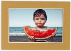 5x7 Mat for 8.5x11 Frame - Precut Mat Board Acid-Free Rattan Beige 5x7 Photo Matte For a 8.5x11 Picture Frame, Premium Matboard for Family Photos, Show Kits, Art, Picture Framing, Pack of 25 Mats