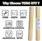 TORC Champagne Glitter HTV Heat Transfer Vinyl 2 Rolls Iron on Vinyl for T Shirts Crafts 12 inch x 5 ft