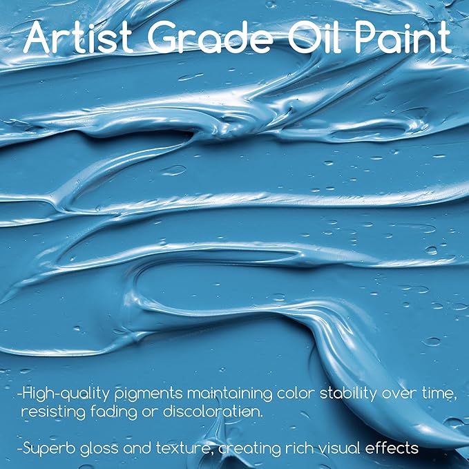 MEEDEN Artist Grade Oil Paint: Neutral Gray - 60ml/2oz Tube - Professional Art Paints for Canvas Painting