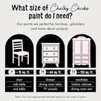 Chalky Chicks All-in-One Chalk Paint for Furniture or Cabinet - 32 Fl Oz - Matte Finish Paris Pink for Metal, Wood Furniture Paint - No Sanding All-in-One for Home Decor & Crafts, USA Made