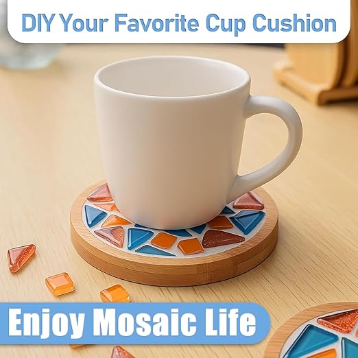 Mosaic Crystal Grout, Mosaics Tile Tools, Mosaic Tile Accessories – Essential for Handmade Grouting and Perfect for DIY Craft Projects (White, 12.3oz)