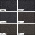 Sandpaper Sheets 9 x 11 Inch,Assorted 80/100/120/150/180/240 Coarse Grit,Silicon Carbide Abrasive Wet Dry Sand Paper for Wood Furniture Finishing,Metal Sanding,24PCS