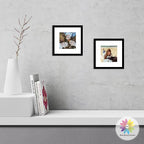 Mat Board Center, Pack of 10, 16x16 for 12x12 White Photo Picture Mats - Acid Free, 4-ply Thickness, White Core - for Pictures, Photos, Framing
