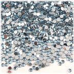 The Crafts Outlet 1,440pc Rhinestones Round 3mm (10ss) Flatback Olive Green