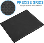 Cross Stitch Fabric 16 Count Aida Cloth 59 x 39 Inch Large Size Classic Reserve Cross Stitch Supplies Embroidery Fabric Cloth Cross Stitching for Home DIY Craft Embroidery Decoration Handmade, Black