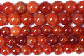 12mm 32pcs Natural Red Dragon Vein Agate Stone Beads for Jewelry Making Energy Healing Round Beads DIY Bracelet Necklace Accessories 15" (12mm, Red Dragon Vein Agate)