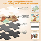 Puzzles for Kids Ages 3-5 2PK-72PCS-6 Animal Themes Magnetic Puzzles for Kids 4-6 Travel Puzzle for Airplane/Car/Road Trip/Gift Toys for 3 4 5 6 Year Old Girls and Boys