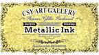 CSY Art Gallery Metallic Acrylic Ink (Brilliant Light Gold)