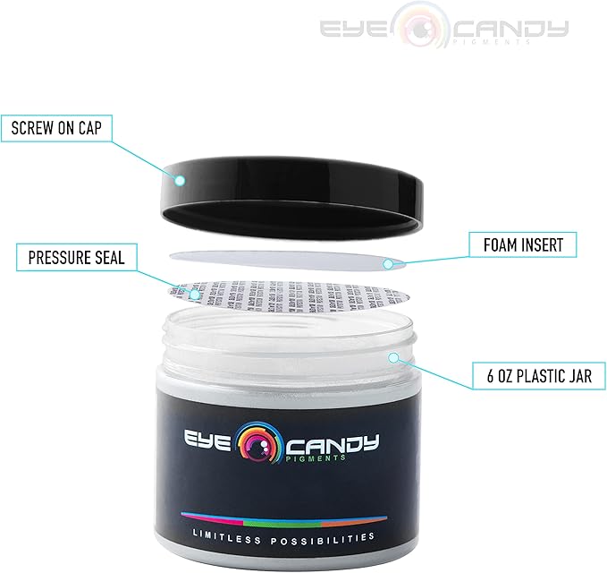 Eye Candy Pigments Premium Brown Mica Powder - Shoyu Brown (50gr) - for Epoxy, Resin, Soap, Paint, Woodworking, Acrylic Pouring, Bath Bombs, Fishing Lures - DIY Arts and Crafts Additive