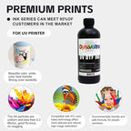 1000ML White UV DTF Ink for UV DTF Printer – Compatible with Ep XP600 TX800 i3200 L805 1390 DX5 DX6 DX7 i1600 DX10 – Fast-Drying, Opaque Direct to Film Ink for Sticker Printing (White)