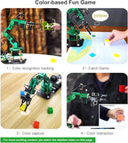 Yahboom Robotics Arm Kit 6DOF with RaspberryPi 5-4GB RAM AI Programmable Electronic DIY Robot Hand Building for Adults ROS Open Source with Gripper(DOFBOT-Pi5-4GB)