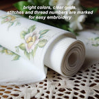 51buyoutgo Natural Landscape Cross Stitch Kits, 11 Ct Count Pre Printed Counted Stamped Cross Stitch Embroidery Needlepoint Patterns Kits for Adults Beginners, Easy Advanced Crossstitch Crossstitching