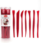 Pepy 35 PC Clay Sculpting Tools Set; 5 Each of 7 Different Shapes; Ideal for Polymer Clay, Air Dry Clay, Plastilina Modeling Clay, and Pottery Clay; Classroom Pack