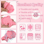 1 Pcs Dolphin Chocolate Silicone Mold, Cute Marine Animal Cake Decoration Fondant Mold, Suitable for Baking Biscuits, Candies, Dough Jelly, Resin Crafts, Clay Plaster Modeling