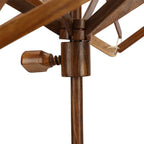 Wooden Umbrella Swift Yarn Winder | Rosewood 24" Knitting Swift Yarn Winder Holder | X-Large Yarn Winder for Knitting & Crocheting