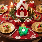 2PCS Christmas Resin Molds Christmas Tree Candle Holder Resin Molds Snowflake Silicone Resin Mold for Tea Lights Epoxy Resin Mold for Home Table Decorations Xmas Decor