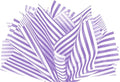 Flexicore Packaging Lilac Purple Pin Stripe Print Gift Wrap Tissue Paper Size: 15 Inch X 20 Inch | Count: 10 Sheets | Color: Lilac Pin Stripe
