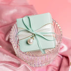 Humphrey's Craft 1/4 Inch Mint Green Double Faced Satin Ribbon - 50 Yards Variety of Color for Crafts Gift Wrapping Bows Bouquet Decoration Sewing Christmas Tree Wedding Invitation Card.