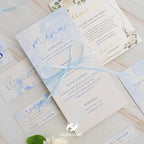 HUIHUANG Light Blue Thin Satin Ribbon 1/8 inch Ribbon 100 Yards Roll Double Face Craft Ribbon for DIY Crafts Gift Wrapping Bows Decoration Sewing and Invitation Card Hanging Tags Baby Shower Decor
