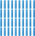 40 Pcs Sidewalk Chalks for Kids Non Toxic Jumbo Chalk for Party Gift Outdoor Art Classroom Play Painting (Blue)