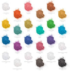 U.S. Art Supply Jewelescent Mica Pearl Pigment Powder, Luster White 3.5 oz (100g) Pouch - Cosmetic Grade, Epoxy Resin Color Pigment, Mica Powder for Resin, Soap, Slime, Candle Dye, Art, Crafts