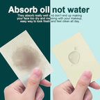 Teenitor Jasmine Oil Blotting Papers for Face - 100 Sheets, Oil Control Film Absorbing Sheets for Oily Skin, Men & Women