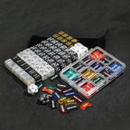 122PCS MTG Abilities Keyword Tokens Dice Counters Set for Magic The Gatering, MTG Buff Tokens Plus 1 Life Counters Dice, Compatible with CCG Creature Stats TCG Magic Card Gaming Accessories
