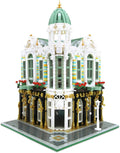 ZenithFlow Street View Building Blocks Kit, Gem Store Mini Blocks Construction Toys European Architecture Model House Store Building Set, Idea Gifts Home Decoration Collection for Adults 3115 PCS