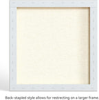 PHOENIX 20x20 Inch 2 Pack Gallery Canvas - 1.5 in Thick Large Square Canvases for Painting - Deep Edge 100% Cotton 11 Oz. Gesso Primed White Blank Professional Canvas Oil & Acrylic Paints