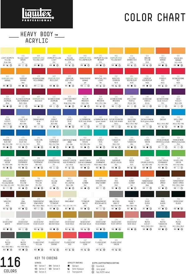 Liquitex Professional Heavy Body Acrylic Paint, 2-oz (59ml) Tube, Quinacridone Blue Violet