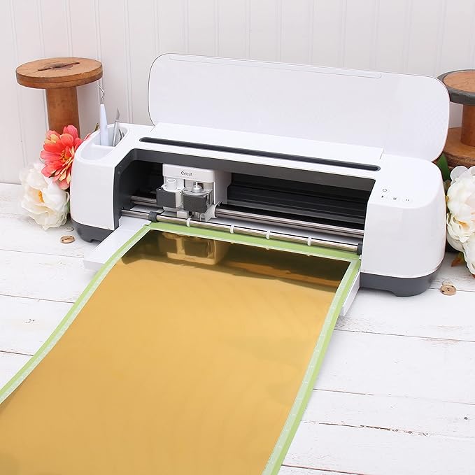 Threadart Metallic Brown Heat Transfer Vinyl Film | Custom Cut Roll 20" Wide by The Yard | Compatible with Venture Explore and Maker, Silhouette Cameo, & Large Format Cutters