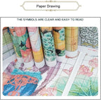 Threadhaven Cross-Stitch Kit 14CT Aida Counted Embroidery Complete Set with Fabric, Threads, Needles & Chart-Premium Beautiful Girls Design for Adults & Beginners- Lilac Spirit 13.4''×13.4''
