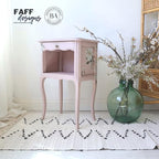 Dixie Belle Paint Company Chalk Finish Furniture Paint - Tea Rose (4oz) - Matte Muted Mauve Chic Chalk Mineral DIY Furniture Paint