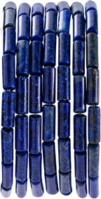 Natural Lapis Lazuli Cylinder Tube Beads 4x13mm 38cm/str Loose Semi Gemstone Stone Beads for Making Bracelets Necklace Earrings