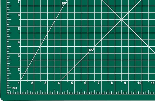 Dahle Vantage 10473 Premium Self-Healing Cutting Mat, 24"x36", 1/2" Grid, 5 Layers for Max Healing, Perfect for Crafts & Sewing, Green
