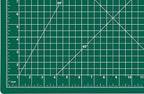 Dahle Vantage 10474 Premium Self-Healing Cutting Mat, 36"x48", 1/2" Grid, 5 Layers for Max Healing, Perfect for Crafts & Sewing, Green