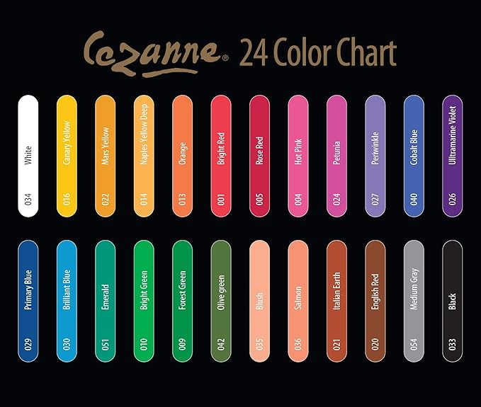 Creative Mark Cezanne Premium Colored Pencils Ultramarine Violet 6 Pack - Highly-Pigmented Drawing Pencils - Coloring Pencils for Drawing, Blending, Coloring, and More