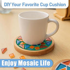Mosaic Crystal Grout, Mosaics Tile Tools, Mosaic Tile Accessories – Essential for Handmade Grouting and Perfect for DIY Craft Projects (Green, 4.5oz)