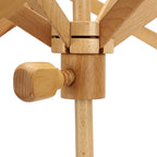 Beechwood Umbrella Swift Yarn Winder | 24" Extra-Large Wooden Ball Winder for Skeins & Hanks | Smooth Rotating Swift for Knitting & Crocheting