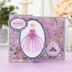 Cutting Dies Metal Stencils Scrapbooking Tools DIY Embossing Template for Paper Card Making Album Arts Crafts Supplies (Fairy carriage-8x6.8cm)