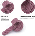 Wrist Pin Cushions, Sewing Needle Cushion kit with 1Pcs Elastic Strap Finger Ring Pincushions, Adjustable Strap Handcraft Needles Holder for Sewing and Quilting. (Light Coral)