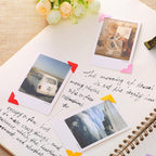 360 Count Self-Adhesive Acid Free Photo Corners for Scrapbooks Memory Books (Multicolor)
