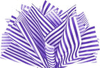 Flexicore Packaging Puple Pin Stripe Print Gift Wrap Tissue Paper Size: 15 Inch X 20 Inch | Count: 10 Sheets | Color: Purple Pin Stripe