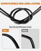 16 Gauge Wire, 16 AWG 2 Conductor Electrical Wire, Flexible/Oxygen-Free Tinned Copper/Stranded PVC 16/2 Cord for Automotive, Marine, LED Strips, Solar, RV, Lighting (30FT)