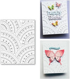 Mvchifay Cutting Dies for Card Making Metal Die-Cuts Scrapbooking Tool Hollow Frame DIY Craft Punch Template Embossing for Paper Album Decor (Hollow Frame-14.2x11cm)