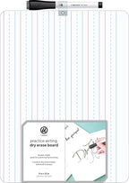 U Brands Dry Erase Lap Board, Double Sided, 9" x 12" Inches, Dry Erase Marker Included, Small White Board, 1 Count