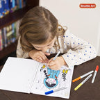 Shuttle Art Permanent Marker, 30 Colors Ultra Fine Point, Assorted Colors, Works on Plastic,Wood,Stone,Metal and Glass for Kids Adult Coloring Doodling Marking